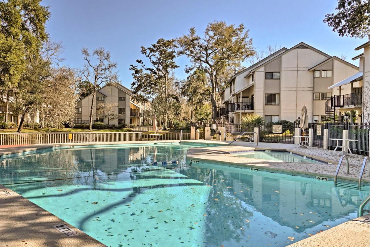 Updated Hilton Head Condo Balcony, Walk To Beach Hilton Head Island Exterior foto